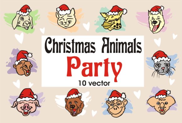 Christmas Animals Party