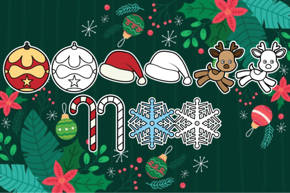 Christmas Coloring Set