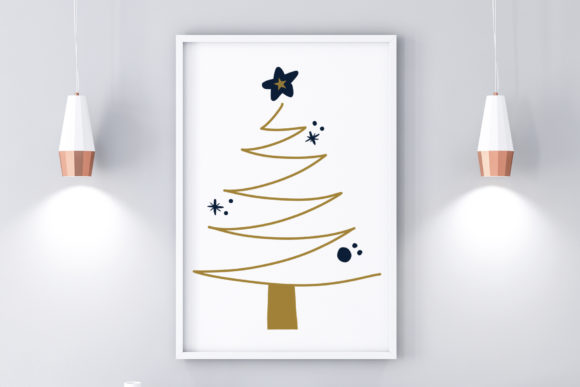 Christmas Tree Illustrations for Crafting