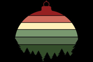 Christmas Xmas Tree Ornament Clipart for Festive Branding