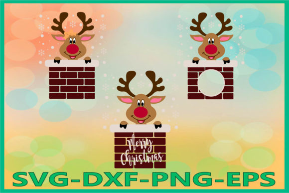 Little Deer, Reindeer Christmas Illustrations