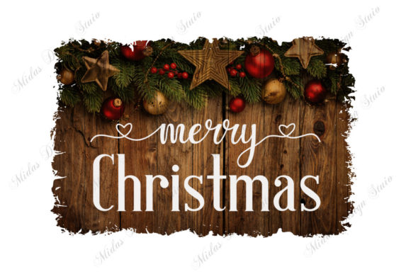 Sublimation - Merry Christmas Illustrations